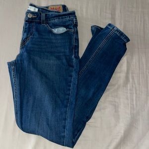 Levi’s skinny low rise jeans